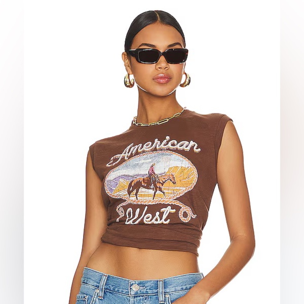 American West Moto Tee